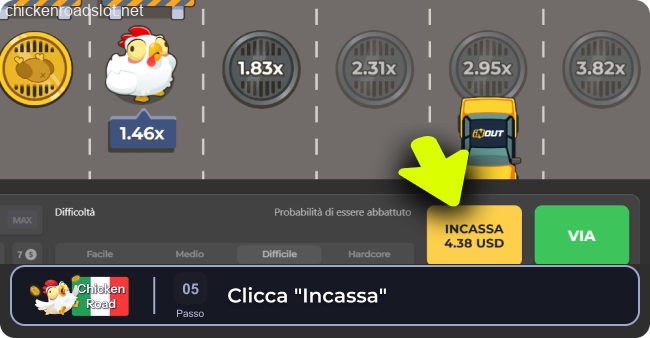 Chicken Road 2 incasso vincite