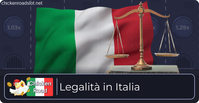 Chicken Road legalità in Italia
