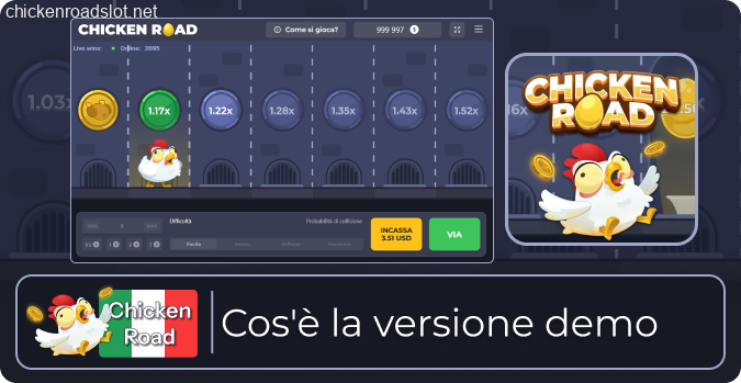 Chicken Road spiegazione modalità gratuita